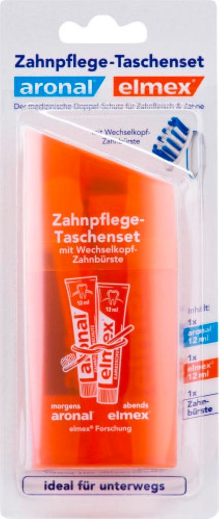 Aronal und Elmex Zahnpflege-Taschenset, 1 St. Set Produktbild 