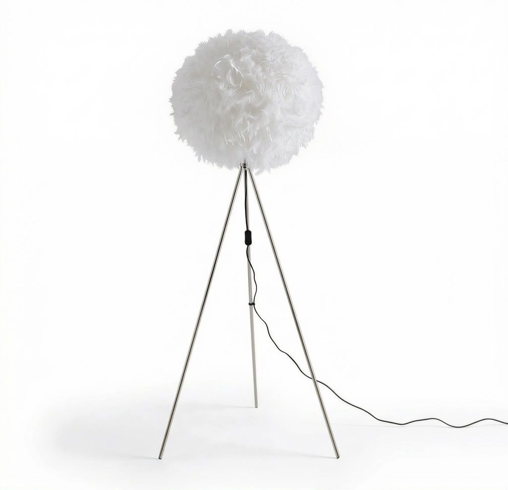 Stehleuchte Federkugel Ø40cm – Elegante Produktbild 
