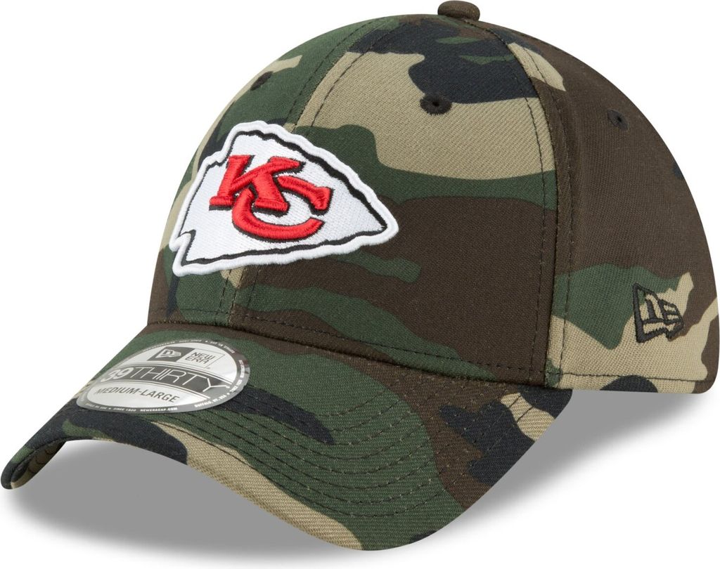 New Era 39Thirty Cap - Kansas City Chiefs wood camo - S/M