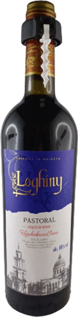 Loghiny Rotwein Pastoral süß 16% vol. Kirchenwein Likörwein Produktbild 