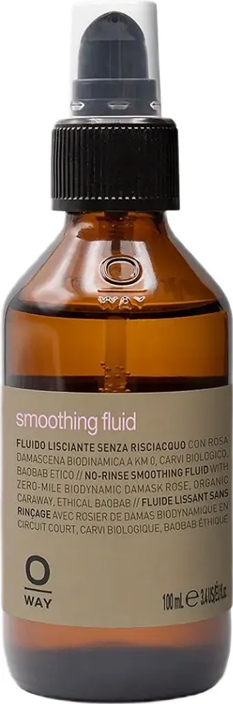 OWAY Smoothing Fluid pour dompter les cheveux indisciplinés flacon 100ml