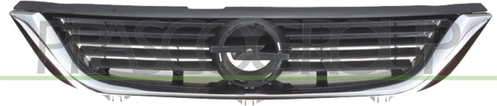 Grille de calandre centrale PRASCO OP0542001 pour Opel Vectra B J96 OE 6320072