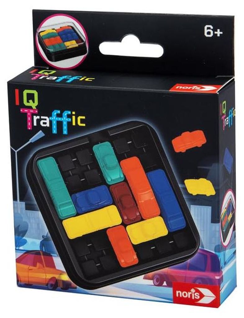 Noris 606134745 - IQ Traffic Spiel (Logikspiel ab 6 Jahre) Produktbild 
