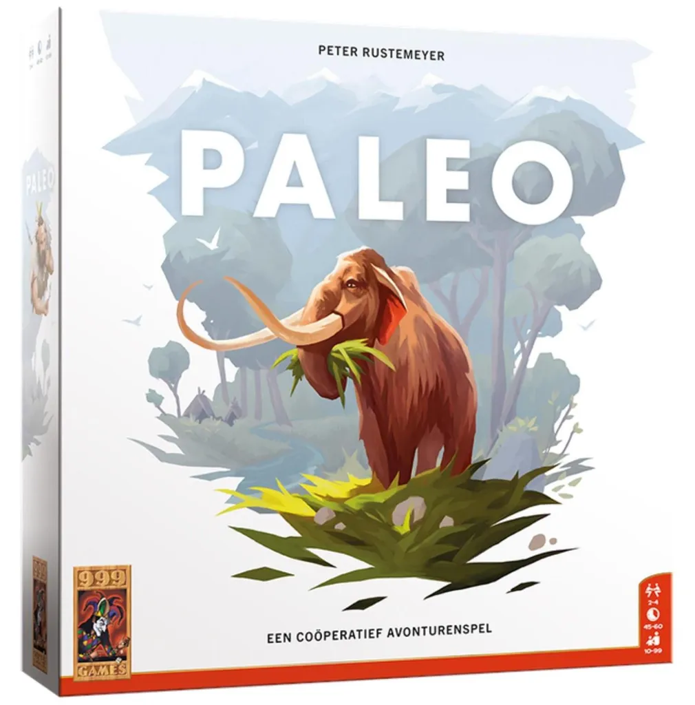 Paleo de 999 Games, Jeu d'Aventure Coopératif en Monde Préhistorique