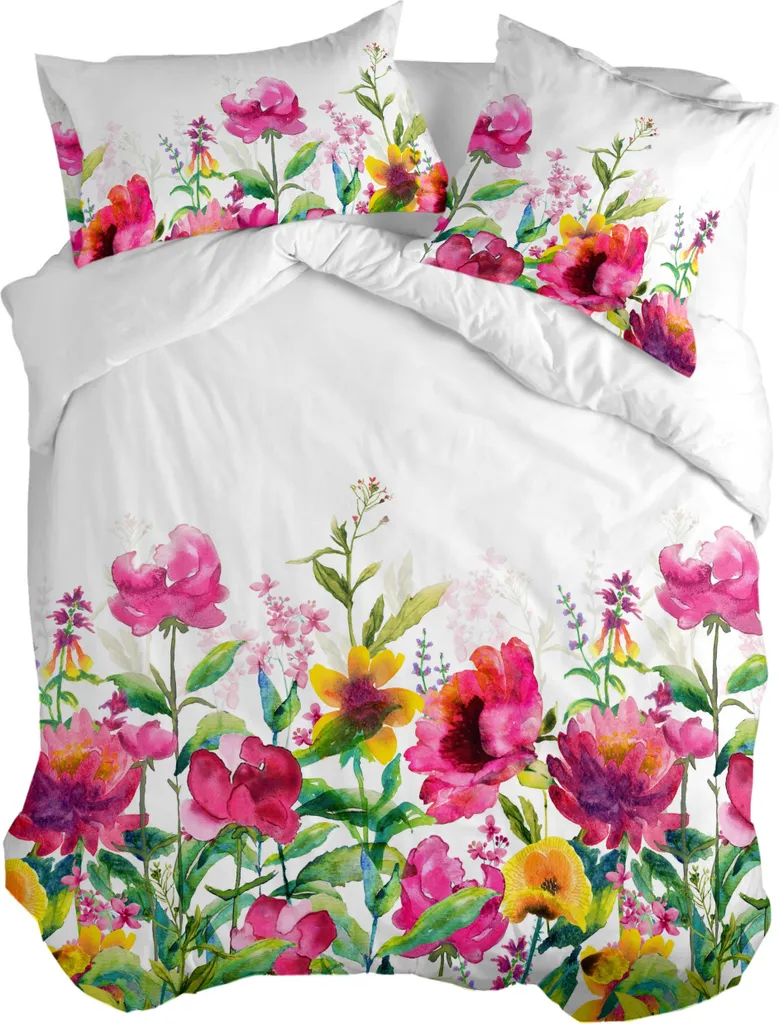 Housse de couette HappyFriday Cassia 155x220 cm : confort et style
