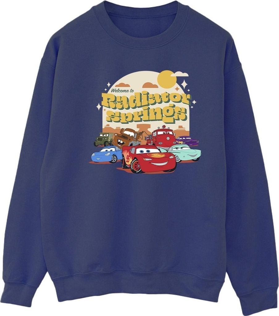 Disney - "Cars Radiator Springs" Sweatshirt für Damen BI12009 (XXL) (Marineblau)