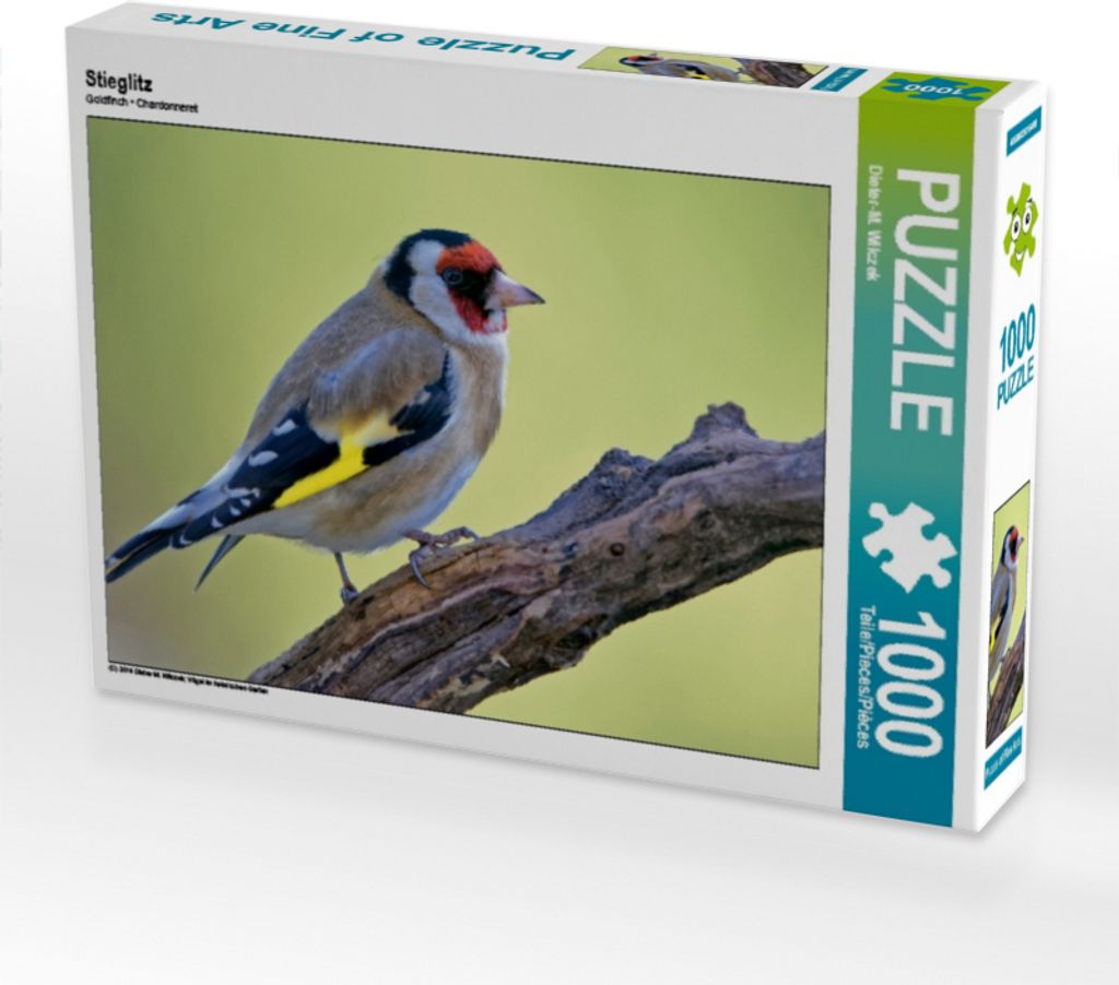 Calvendo Stieglitz 1000 Teile Puzzle quer 640x480mm, Wilczek Dieter-M.; 7319133
