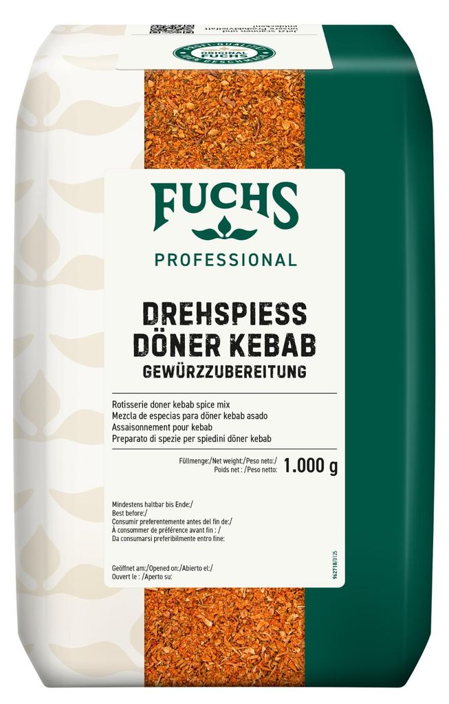 Fuchs Professional směs koření na špízový kebab 1000g Obrázek produktu 