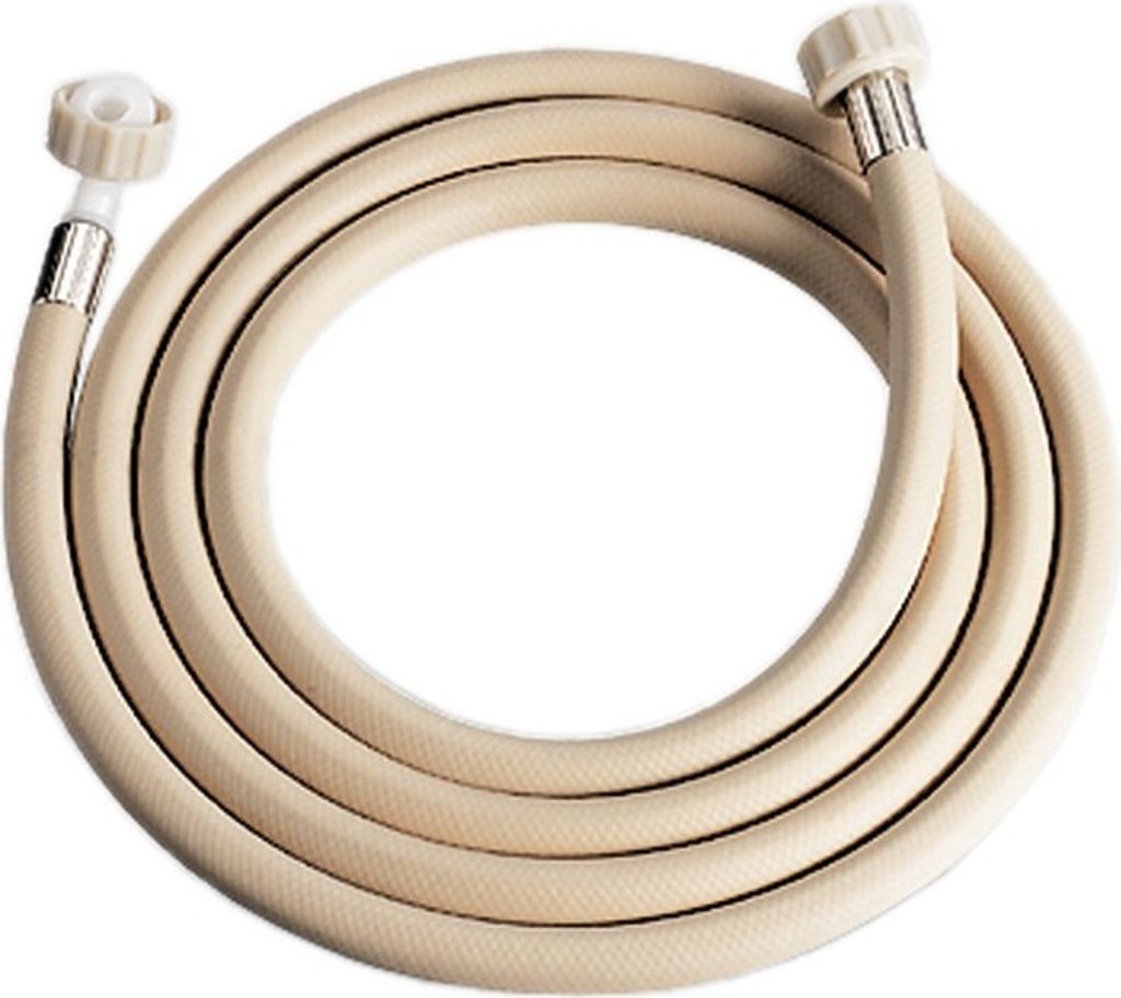 HAAS Haas Gummi-Zulaufschlauch für Wasch- und Spülmaschinen, 1,5 m, 3/4', beige (1 Stück)