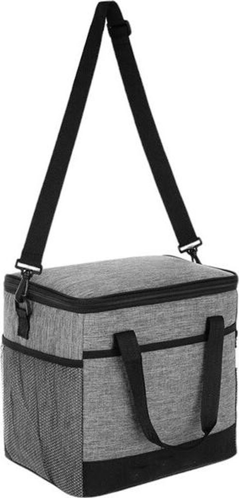 Verk 14612 Thermotasche für Strand und Picknick, 16 l, grau
