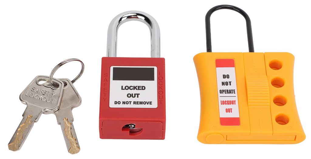 Lockout Lock Tag Out Hasp Kit 4-Loch-Nylon-isolierte universelle Sicherheit für explosionsgeschützte Orte