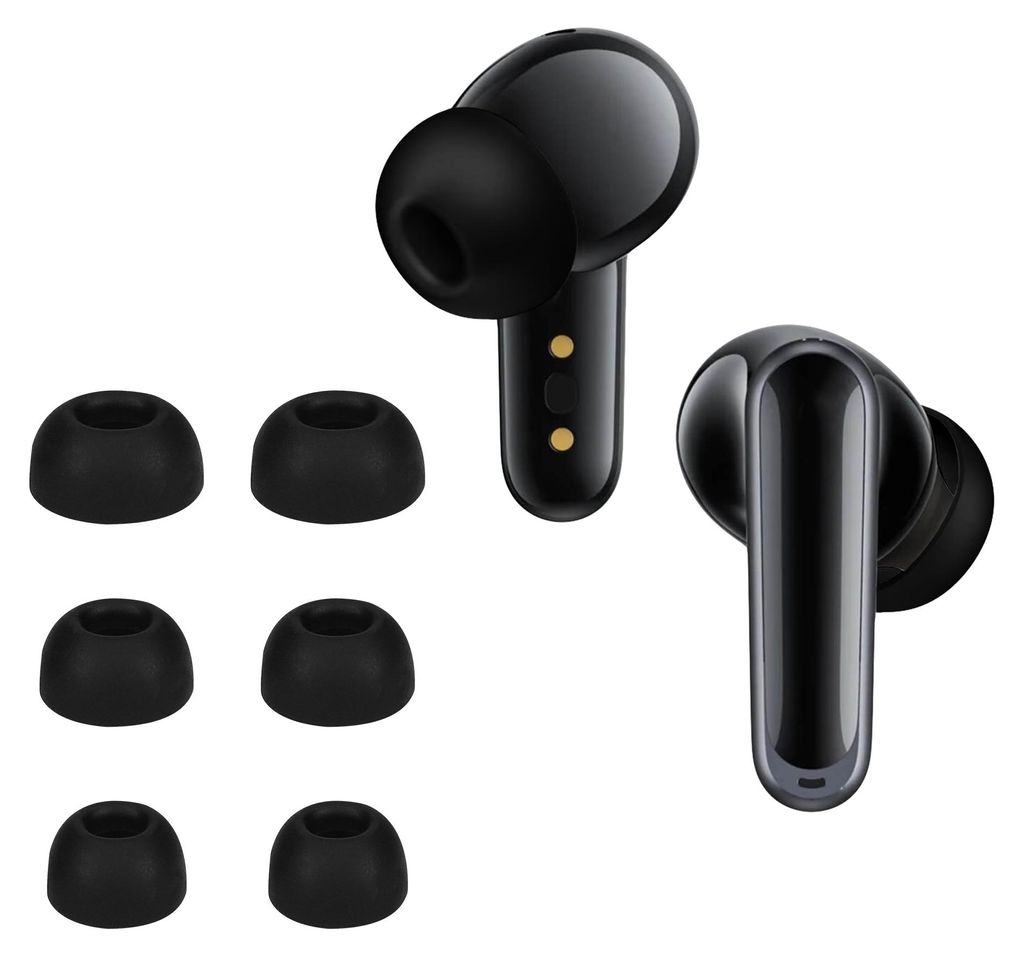 kwmobile 6x Polster kompatibel mit Anker Soundcore P40i / Soundcore P20i - 3 Größen - Silikon Ohrstöpsel In-Ear Kopfhörer