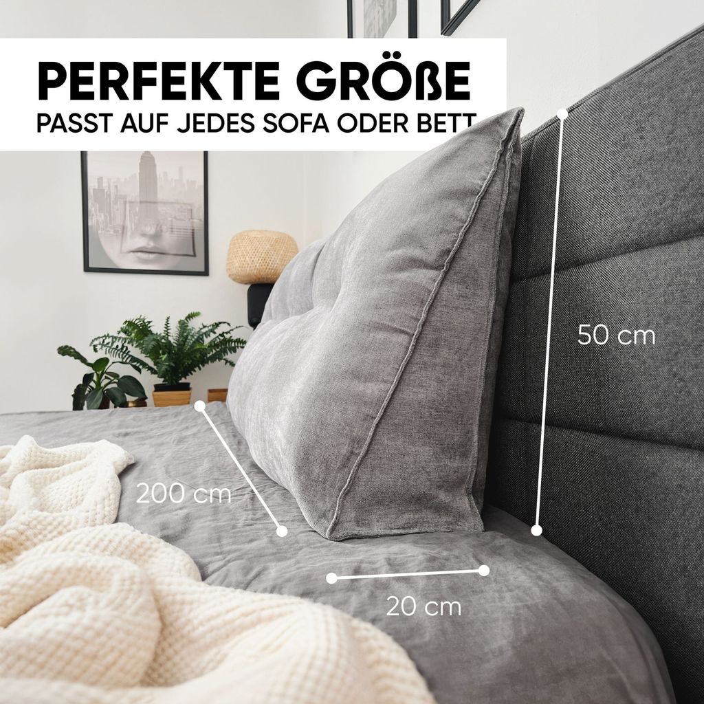 Ruckenkissen Bett 200 Cm