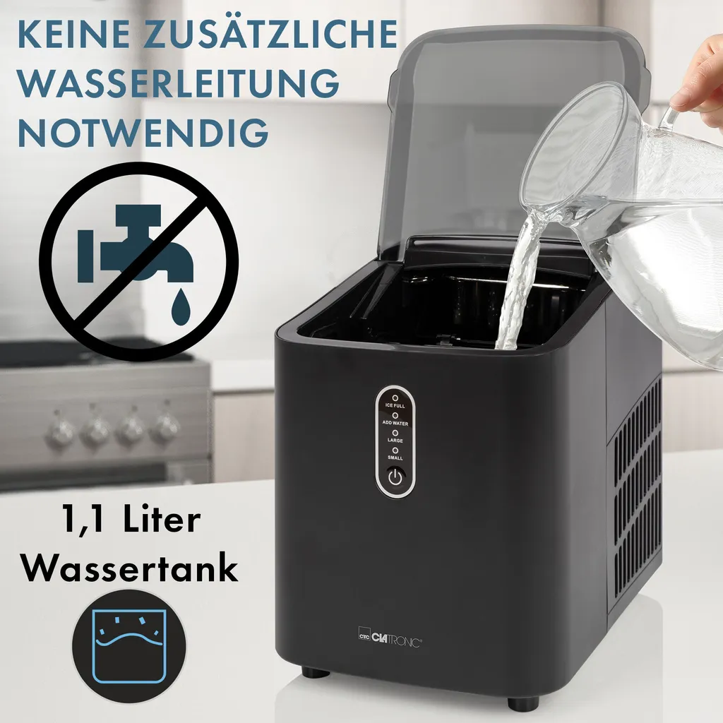 Plus jamais de panne de glace avec cette machine à glaçons rapide 10min