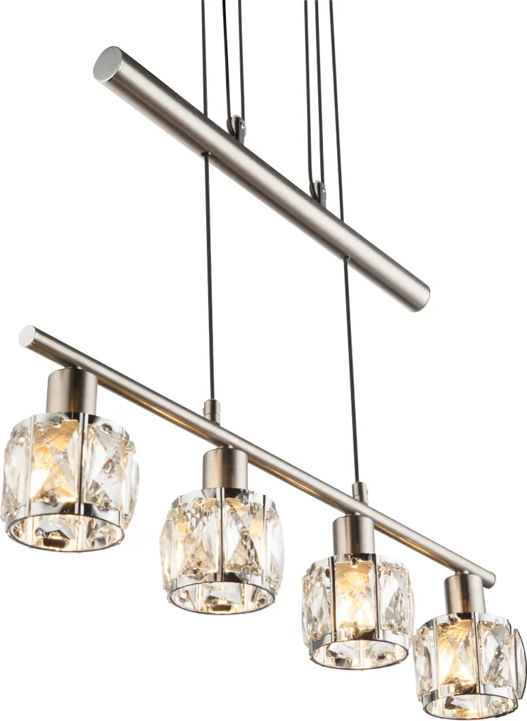 Globo Kris Lampadario Argento Cristallo 60cm - Trend Arredo Casa 2026 - 6