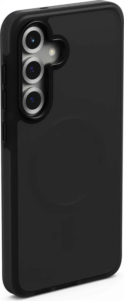 Coque Galaxy S25+ Compatible Chargeur MagSafe Noir - Protection SPACECASE