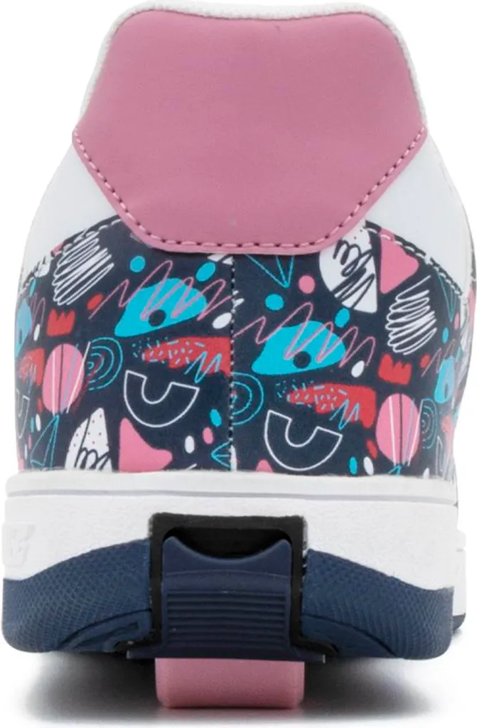 Breezy Rollers 2241891 Groovy blanc et multicolore, baskets à roue