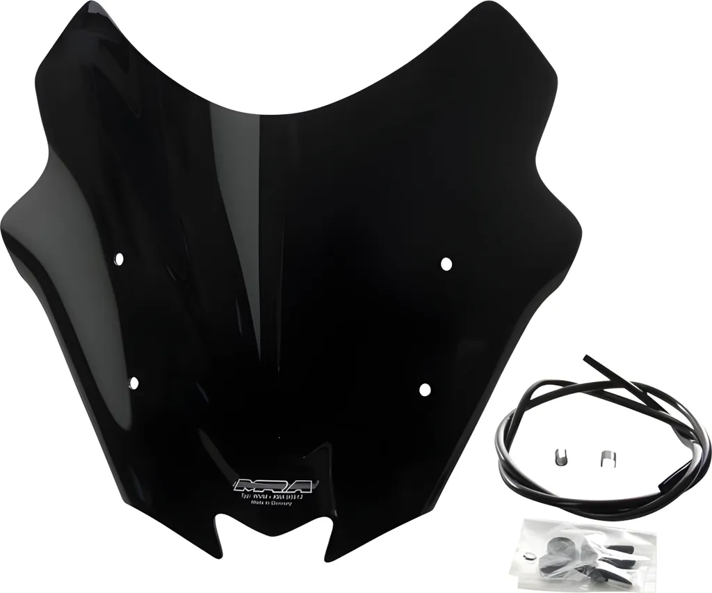 Bulle de spoiler MRA NSM noir MT-07 : Finition premium et aérodynamisme