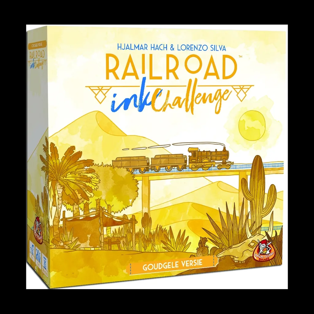 Railroad Ink Édition Jaune d'Or - Jeu de Société White Goblin Games