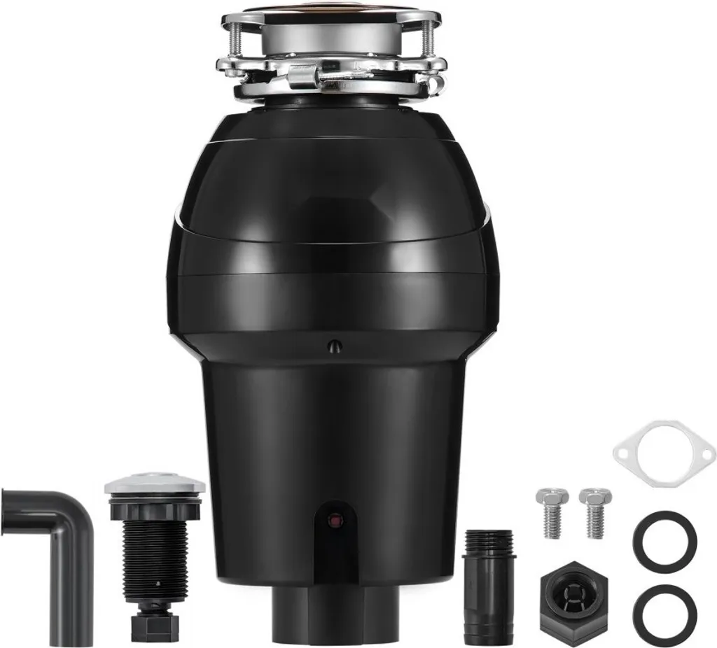 Broyeur de déchets compact 1,25 CV - Système anti-vibration et haute capacité