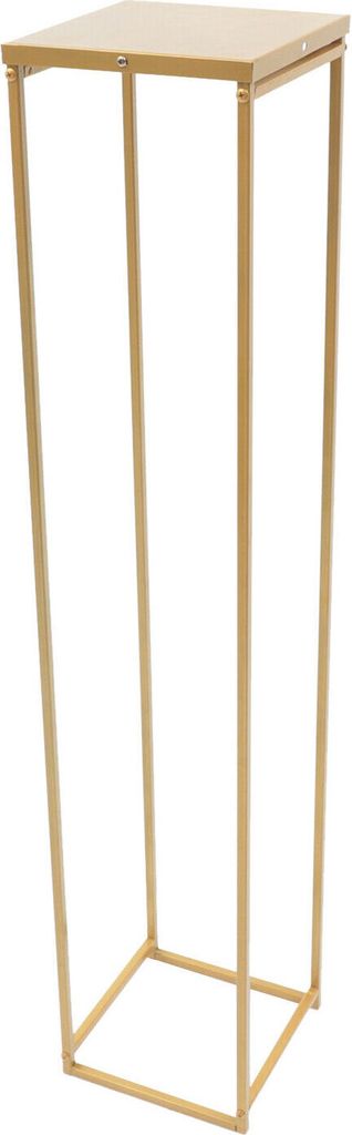 Blumenhocker Gold Blumenständer Hintergrund Dekor Dekosäule Blumensäule Bühne Säule Ständer für Hochzeit Party