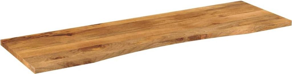 Escritorio de madera maciza de mango, con orificio, Imagen del producto 
