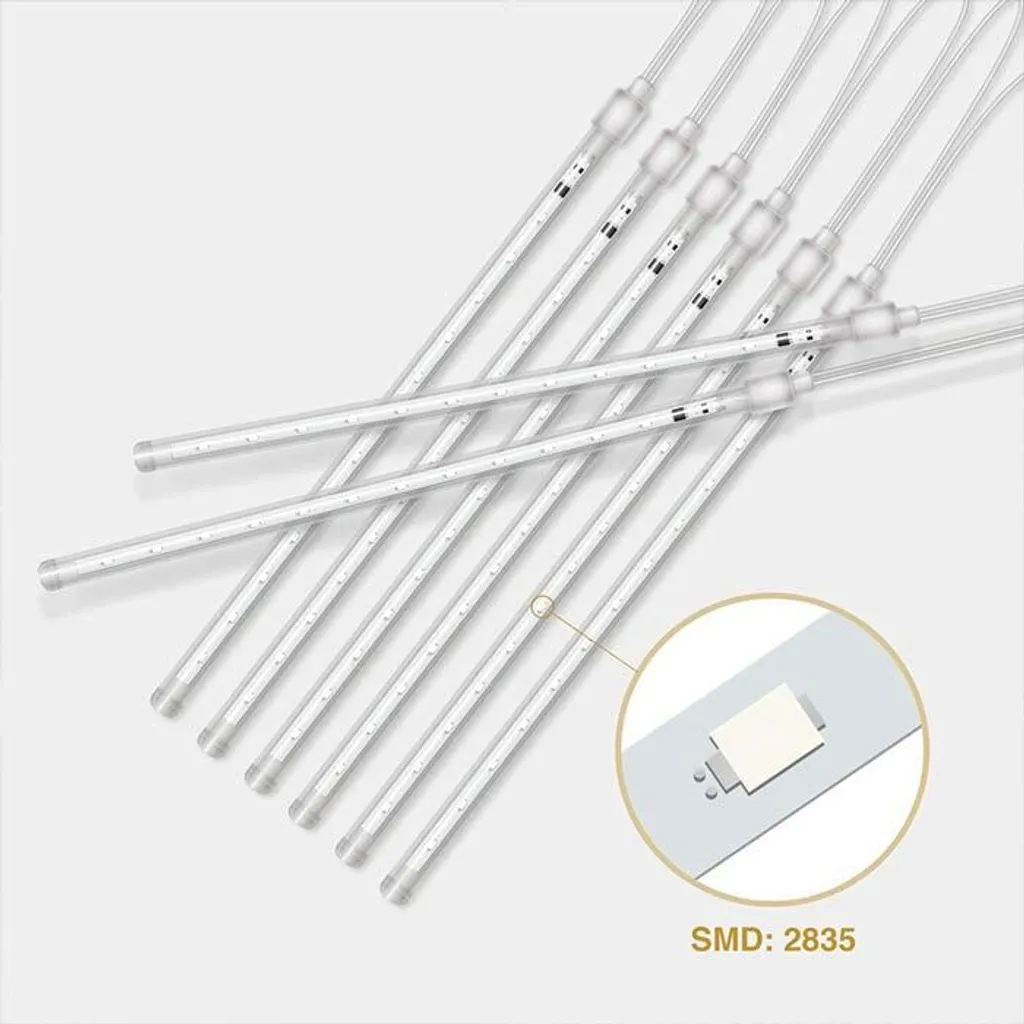 Tenda Luci Pioggia di Meteoriti LED IP65 | Neve Cadente Esterno