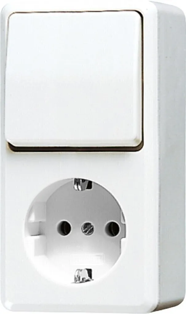 Interrupteur va-et-vient JUNG 676AWW pour rénovation électrique maison