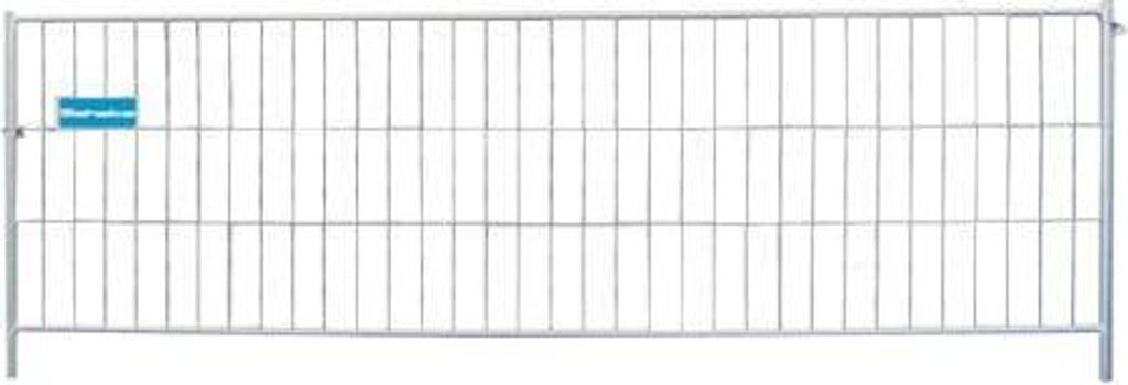 Schake Mobilzaun Standard Element ohne Haken und Ösen 3,5x1,2m