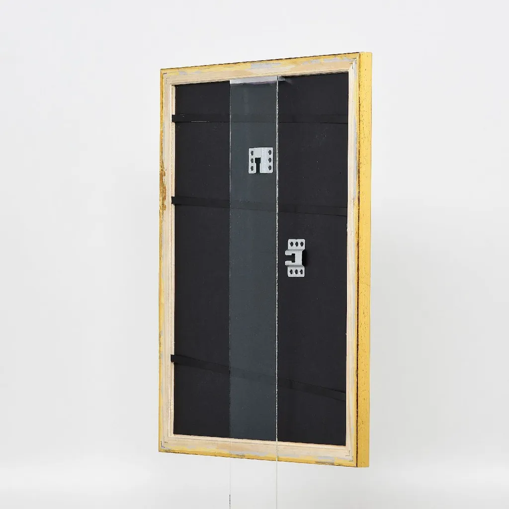 Cornice Oro A6 10,5x14,8 cm con Vetro Museo | Design Luxury Profilo 85 - 15