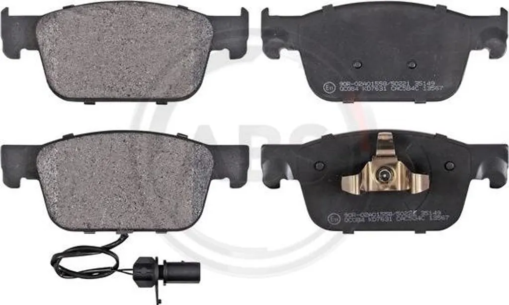 Plaquettes de frein avant pour Audi A5 F5 et A4 8W - Qualité Origine OE