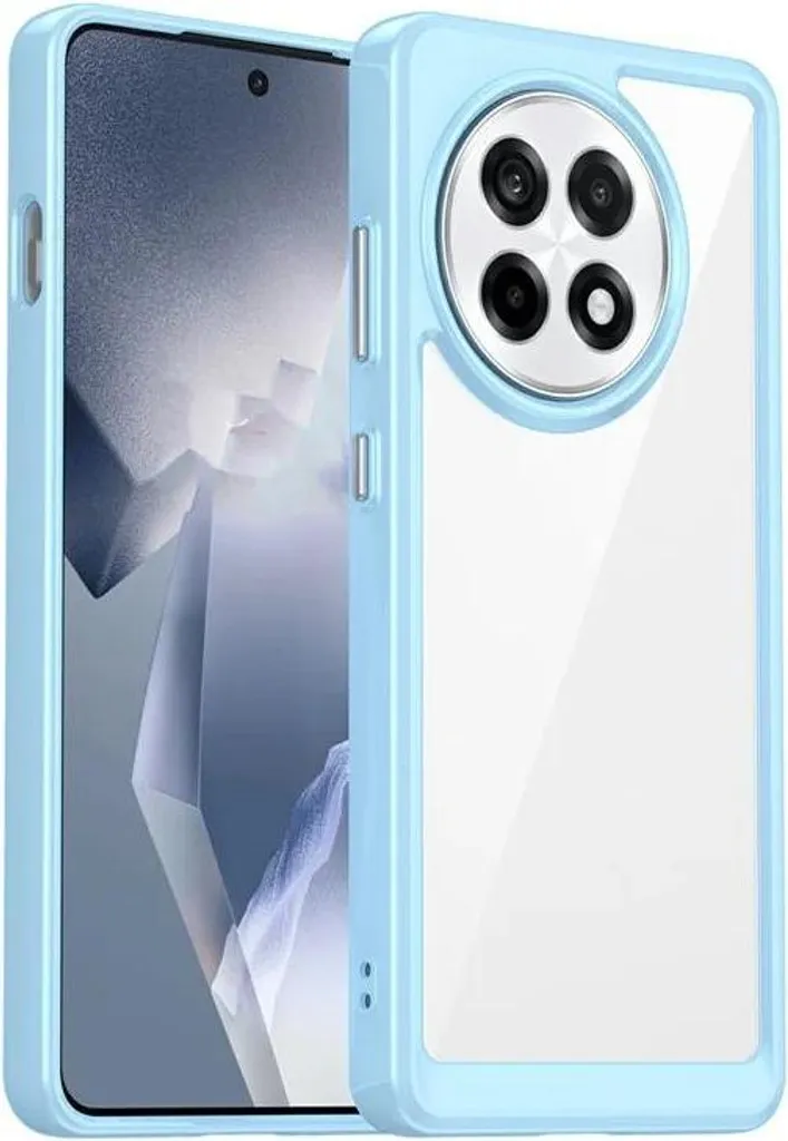 Cover OnePlus 13R Phonesta Blu - Protezione Sicura e Trasparente