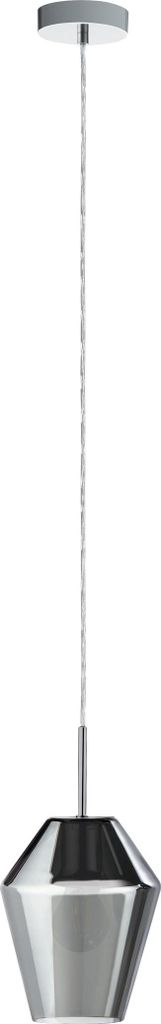 EGLO Pendelleuchte Murmillo, 1 flammige Hängelampe Modern, Hängeleuchte, Esstischlampe, Wohnzimmerlampe hängend mit E27