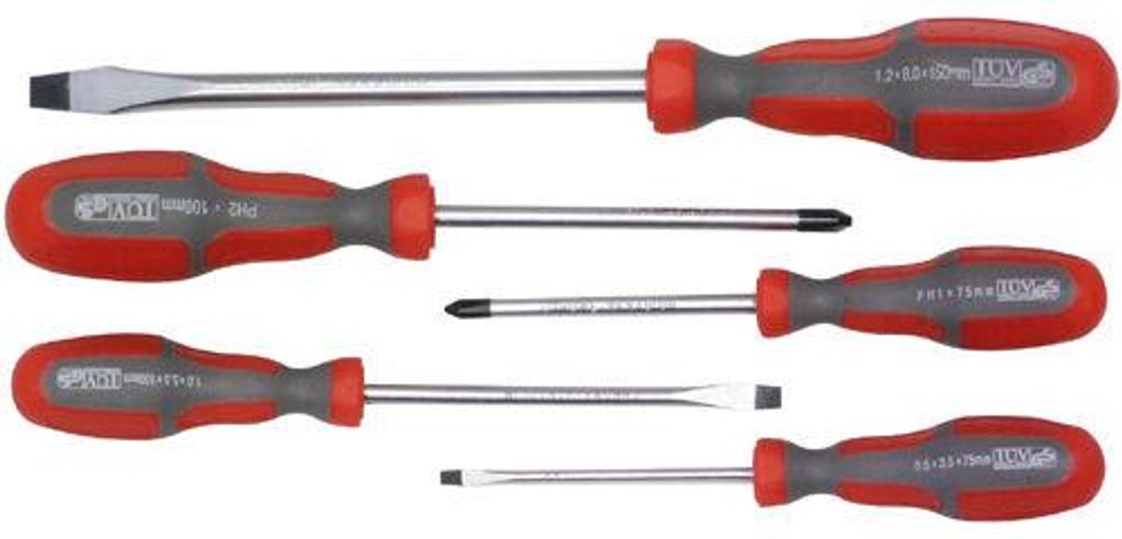 Schraubendreher Set 5-tlg. - Schraubenzieher Satz - FAMEX Produktbild 