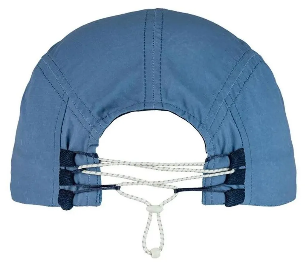 BUFF 5 Panel Explore Cap Denim - Casquette Anti-UV et Anti-Transpiration