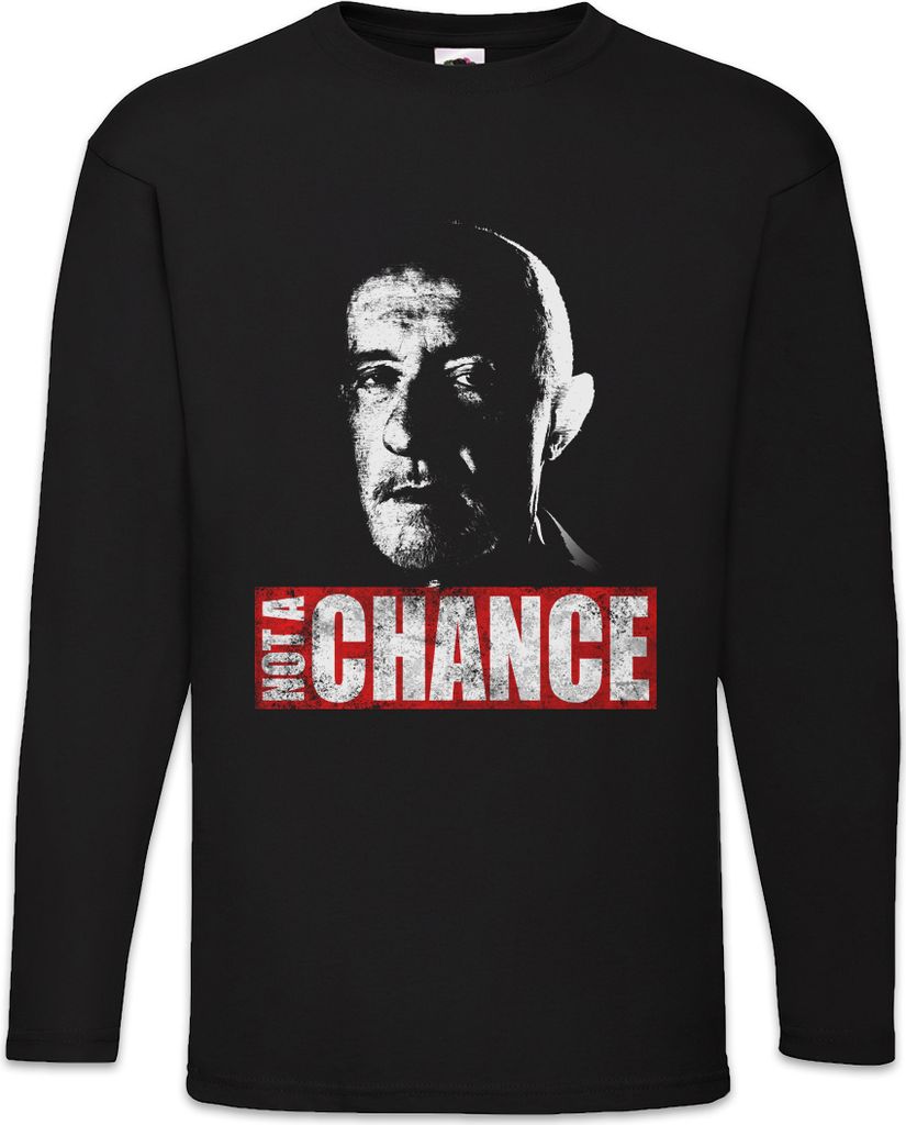 Urban Backwoods Mike Ehrmantraut, Langarm T-Shirt, Farbe: Schwarz, Größe: M