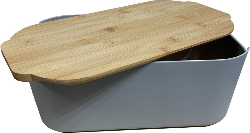 Pure Style Brotbox Aufbewahrungsbox mit Deckel aus Bambus Produktbild 