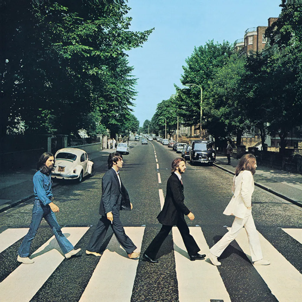 Toile Beatles Abbey Road 40 cm : Impression haute fidélité PM4010