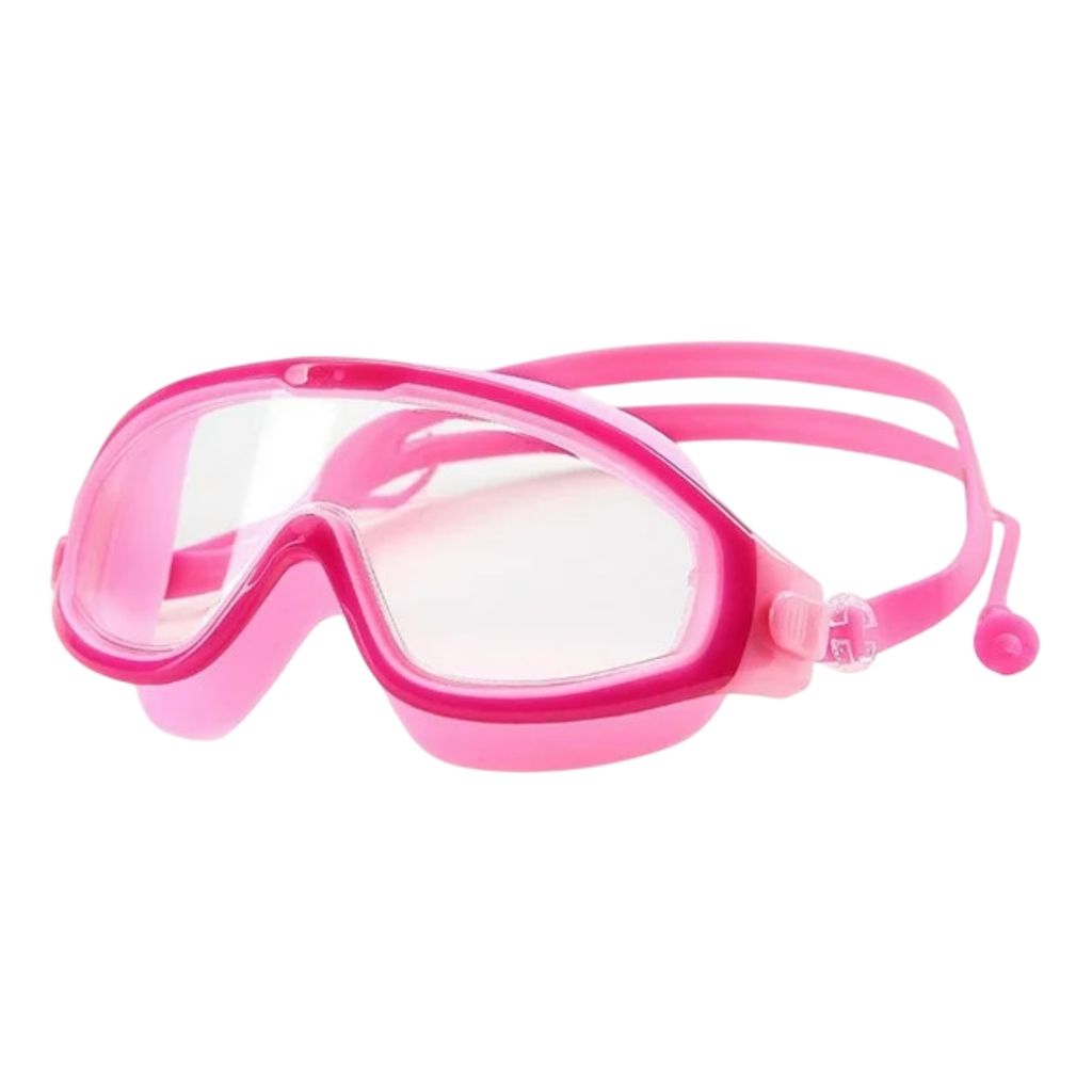 Anti-Beschlag Schwimmbrille, Verstellbare Taucherbrille für Kinder ab 3 Jahren - FROGGLE Rosa