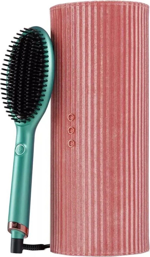 ghd dreamland glide Hot Brush in Alluring Jade Limited Edition