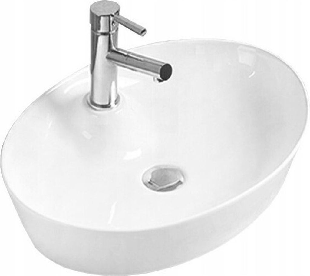 Mexen Aida Aufsatzwaschbecken 55 x 40 cm, Weiß - 21205500