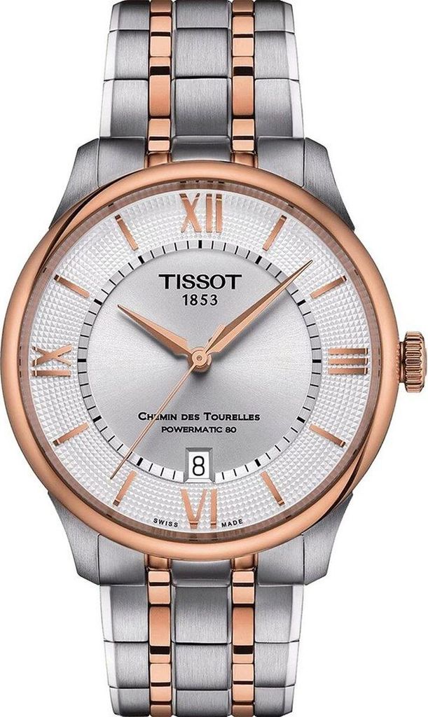 Zegarek męski Tissot CHEMIN DES TOURELLES POWERMATIC 80 (Ø Zdjęcie produktu 