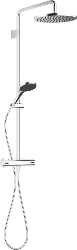 Dornbracht Showerpipe mit Brause-Thermostat ohne Handbrause, Ausladung Standbrause 450mm, Kopfbrause 300mm, 34460979-93