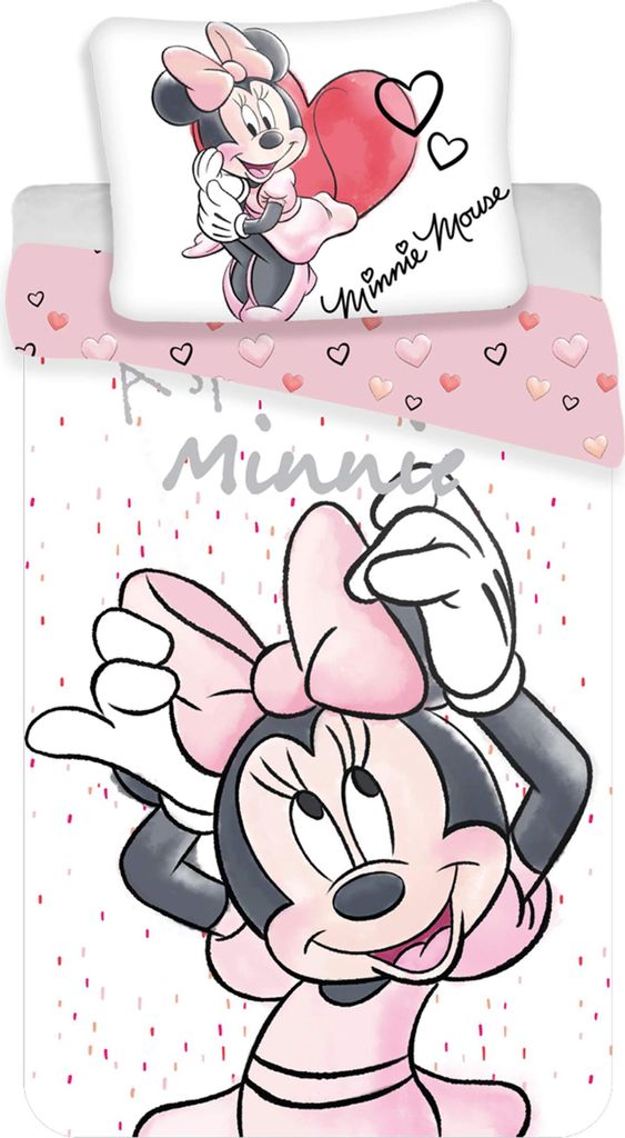 Disney Minnie Mouse linge de lit pour enfants avec des Image du produit 