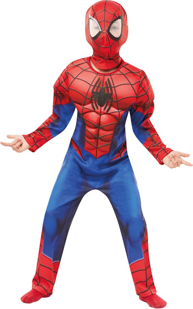 Spider Man Kinder Kostüm Deluxe Produktbild 2