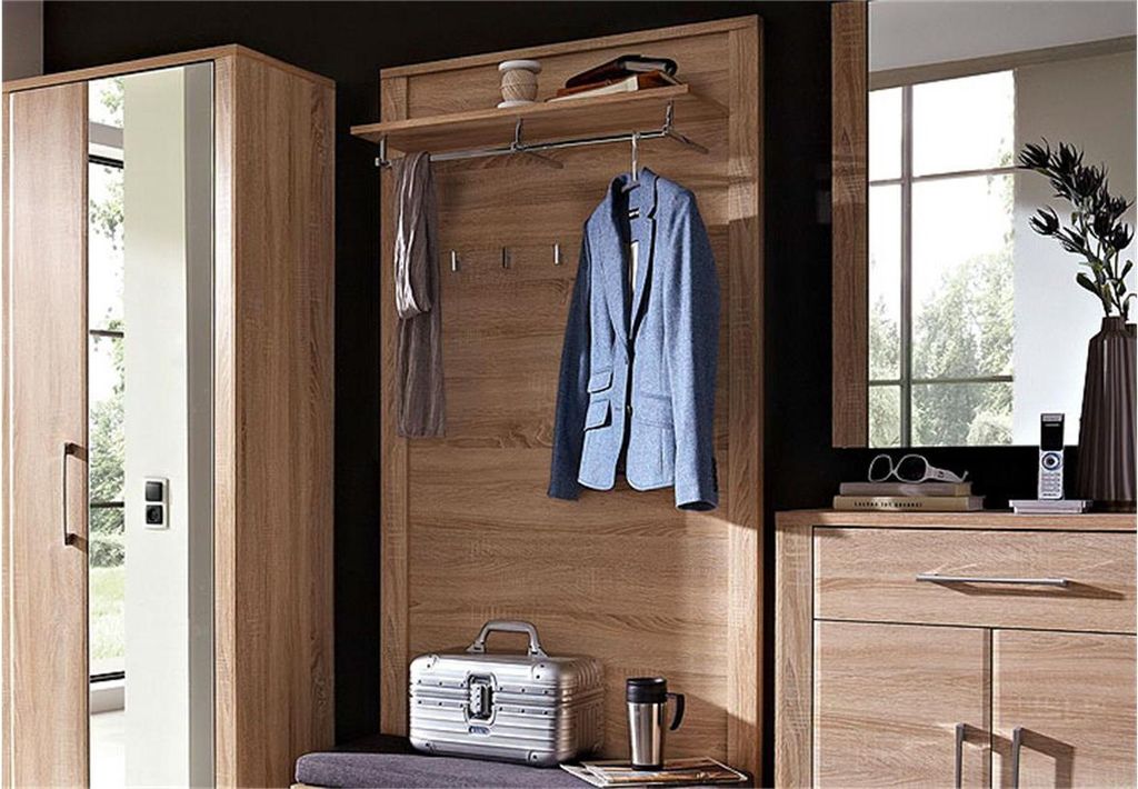 Garderobe GO Paneel Eiche Sonoma Produktbild 