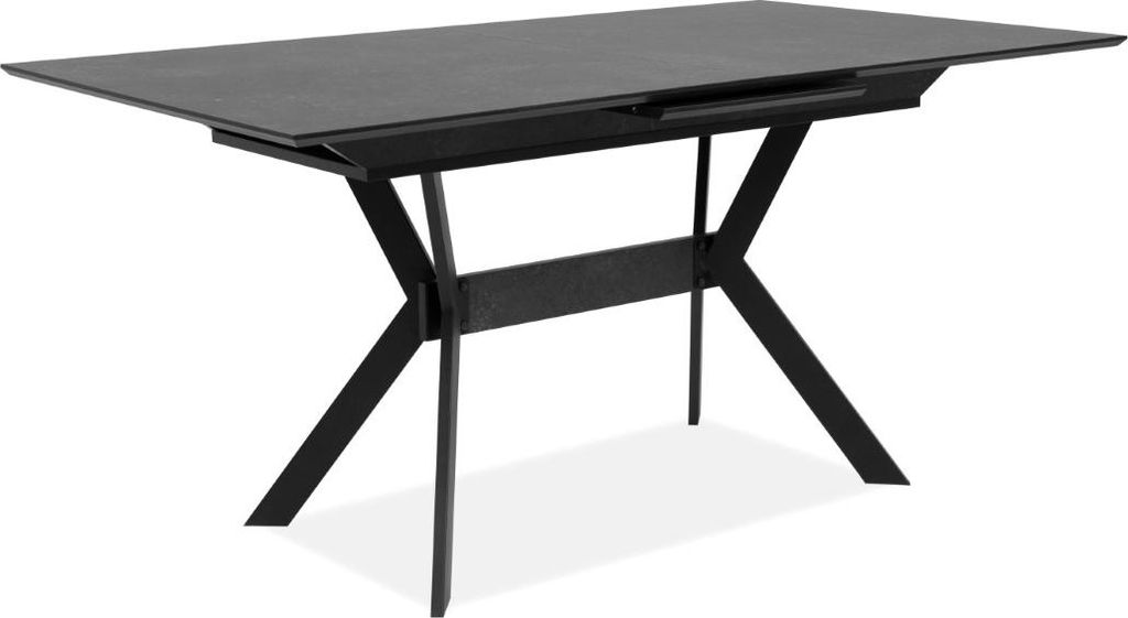 Esstisch Haro | Ausziehtisch | 160(200)x90 | Stein dunkel / Produktbild 