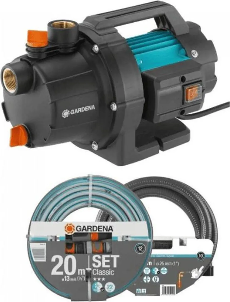 Kit pompe d'arrosage 3000/4 GARDENA pour puits et citerne - 09011-29