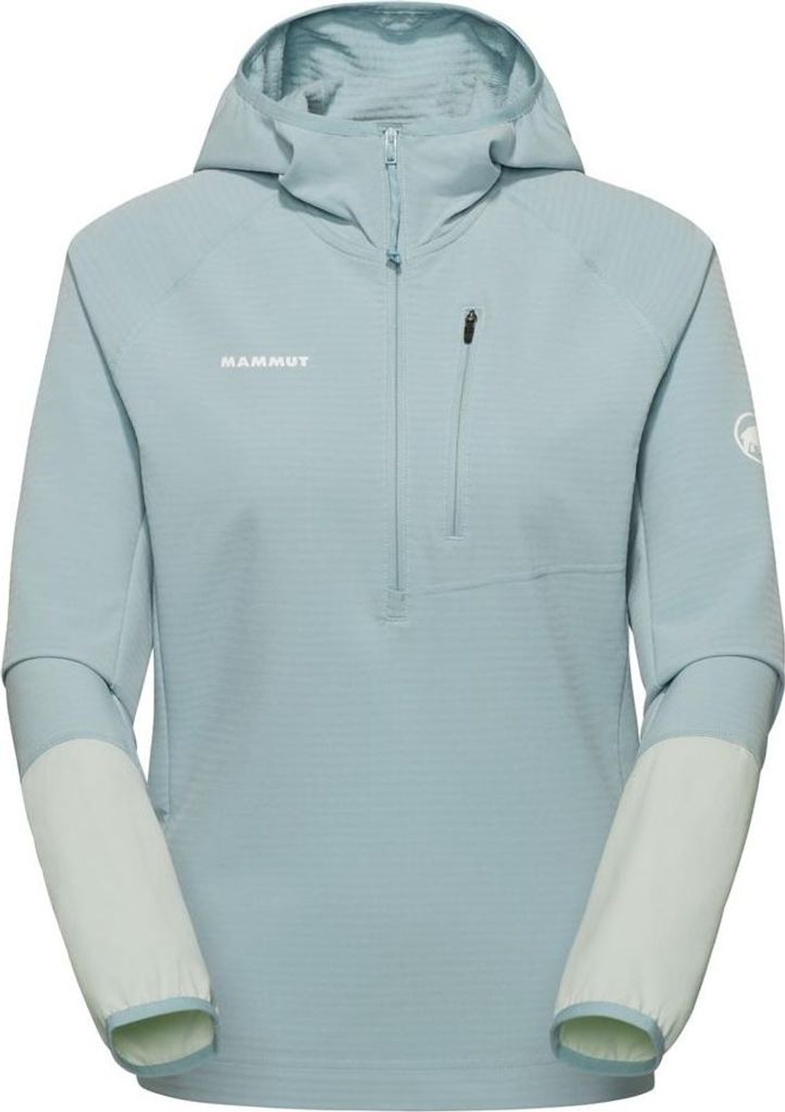 Madris Light ML Half Zip Hoody Women, 50662 nebla-silver sage, L, Mammut Artikel 1014-06060-50662-115