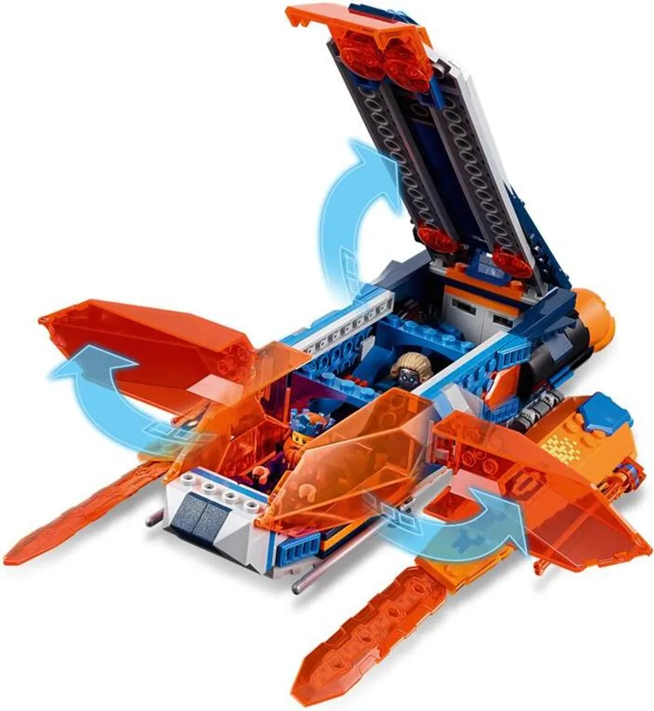 Grand château LEGO 70357 Nexo Knights interactif et transformable